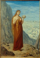 Die hl. Maria Magdalena in der Wüste